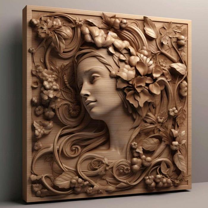 نموذج ثلاثي الأبعاد لآلة CNC 3D Art 